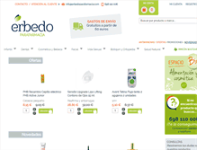 Tablet Screenshot of erbedoparafarmacia.com